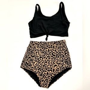 Leopard Tank Swimsuit